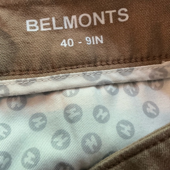 MUGSY Men's Tan Shorts Size 40 - Picture 5 of 9